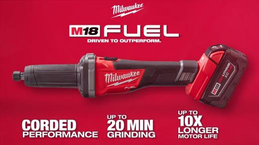 Milwaukee 2784-22 M18 Fuel 1/4 Die Grinder Kit 